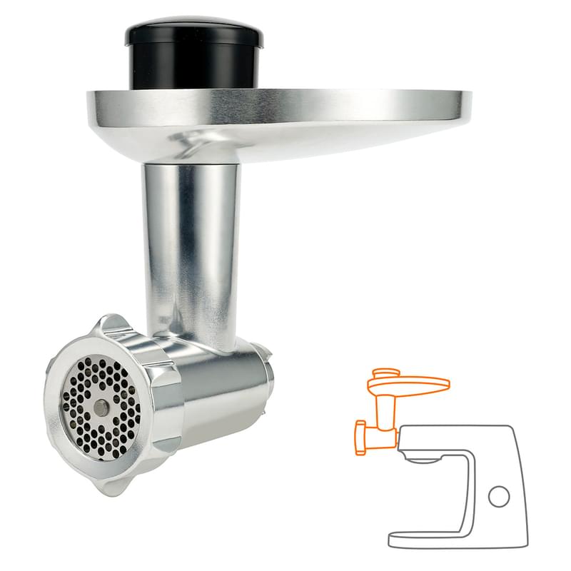 Кухонная машина Kenwood Titanium Chef Baker + 6 насадок (мясорубка, блендер, комбайн, набор MAX-980) - фото #8, Technodom.kz