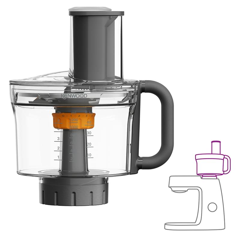 Кухонная машина Kenwood Titanium Chef Baker + 6 насадок (мясорубка, блендер, комбайн, набор MAX-980) - фото #9, Technodom.kz