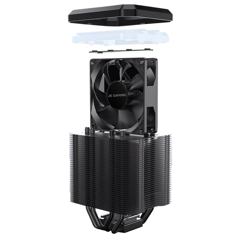 Кулер для CPU 2E GAMING AIR COOL (ACM90D4) ARGB (180W) - фото #4, Technodom.kz