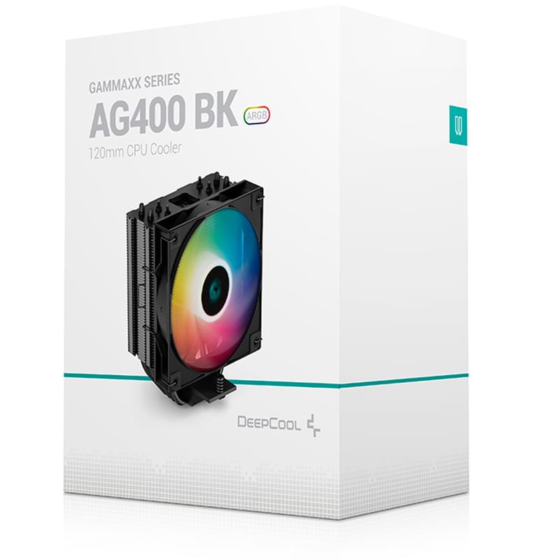 Кулер для CPU Deepcool AG400 BK (R-AG400-BKANMC-G-2) (LGA1700, 220W) - фото #5, Technodom.kz