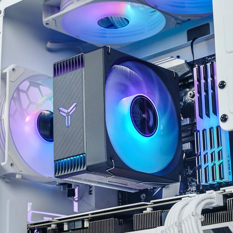CPU Jonsbo CR-1000 EVO(ARGB) Black арналған кулері - фото #3, Technodom.kz
