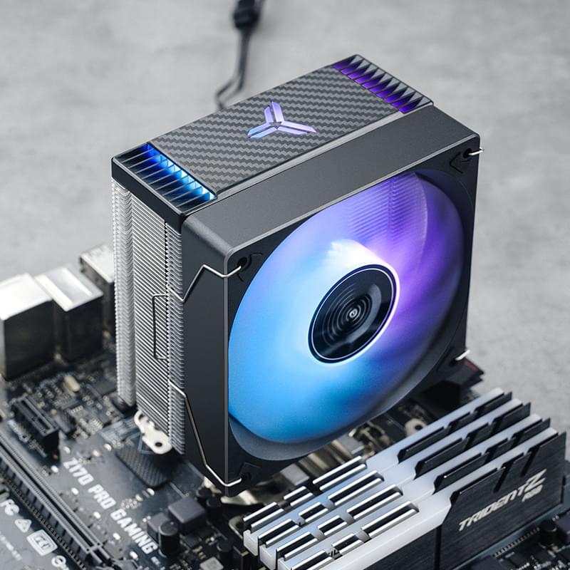 CPU Jonsbo CR-1000 EVO(ARGB) Black арналған кулері - фото #4, Technodom.kz