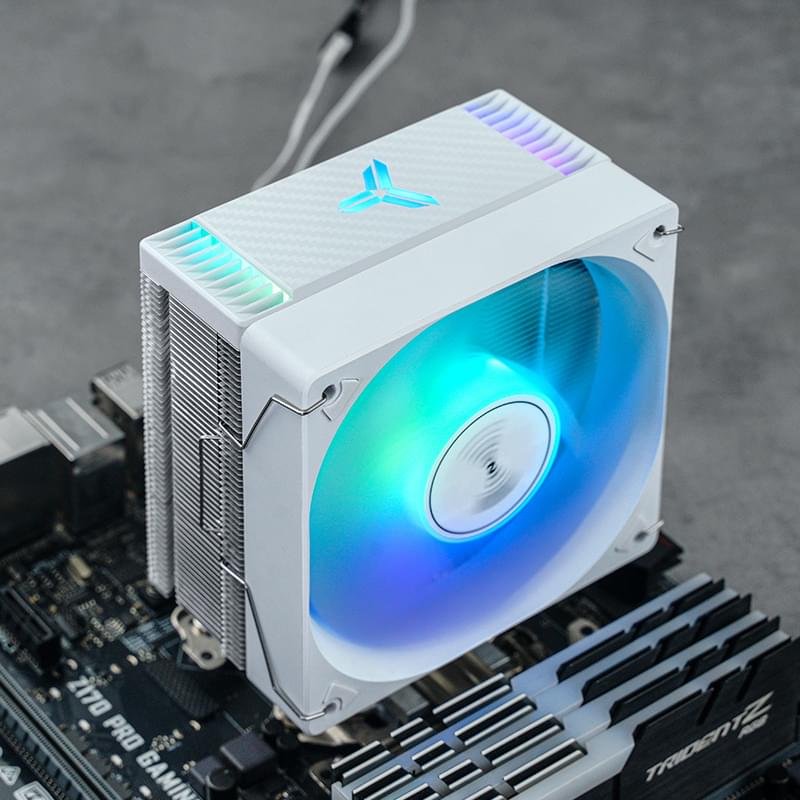 CPU Jonsbo CR-1000 EVO(ARGB) White арналған кулері - фото #4, Technodom.kz