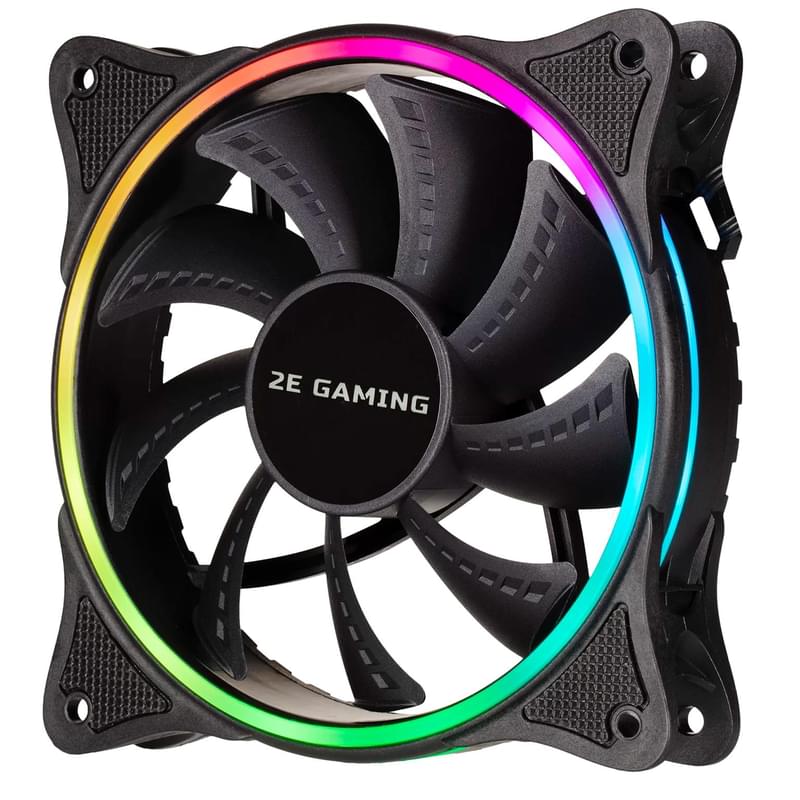 Кулер для кейса 2E GAMING F120OR-ARGB, 120мм - фото #0, Technodom.kz