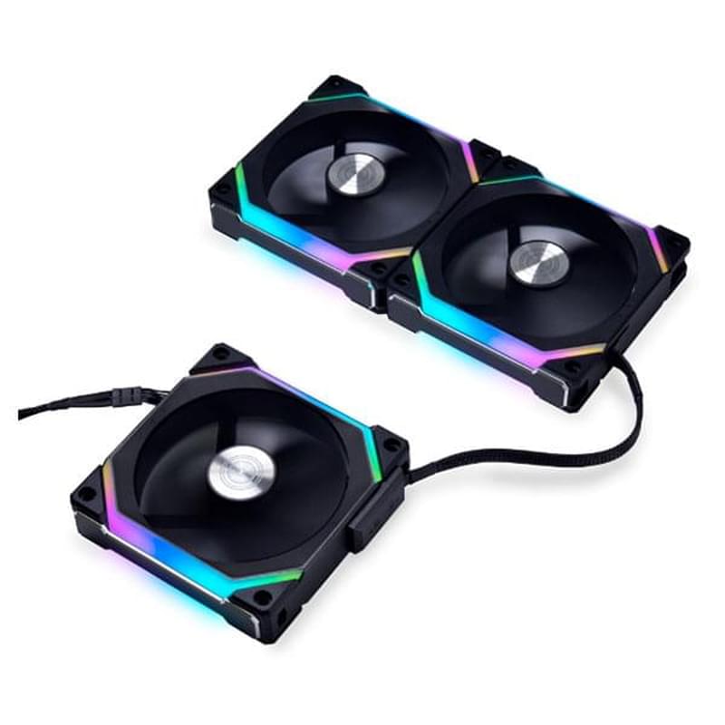 Кулер для кейса Lian Li UNI FAN SL V2 3in1 Black + контроллер (G99.12SLV23B.00) - фото #0, Technodom.kz