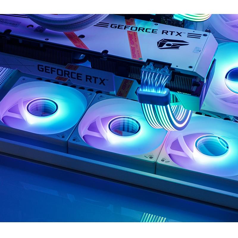 Кулер для кейса Jonsbo SL-120W White - фото #3, Technodom.kz