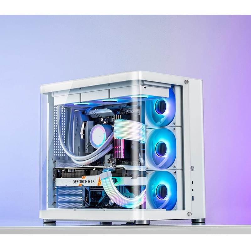 Кулер для кейса Jonsbo SL-120W White - фото #5, Technodom.kz