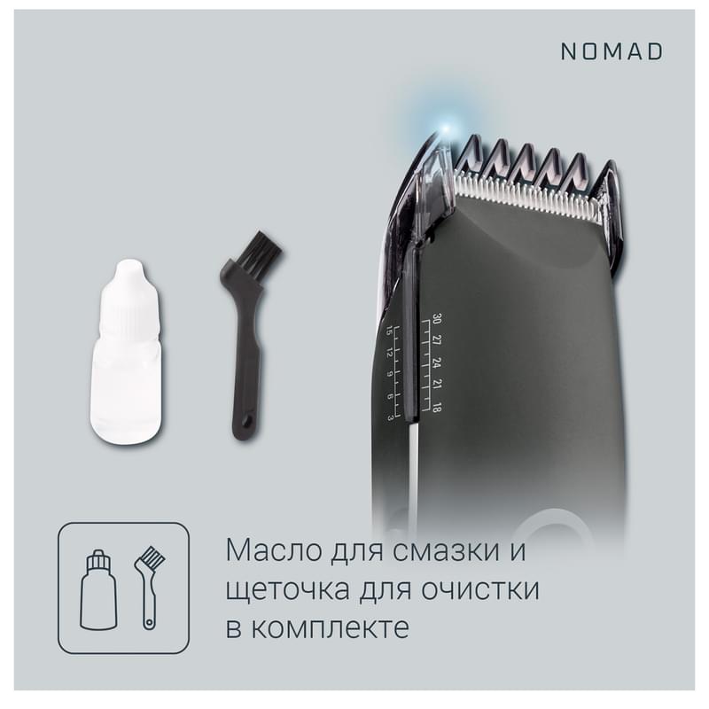 Машинка для стрижки волос Rowenta Nomad Black TN-1410	 - фото #11, Technodom.kz