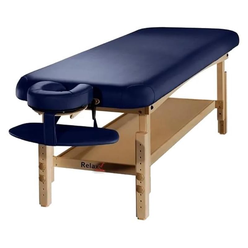 Массажный стол Relaxy Classic Flat (SCF) navy A64915 - фото #0, Technodom.kz