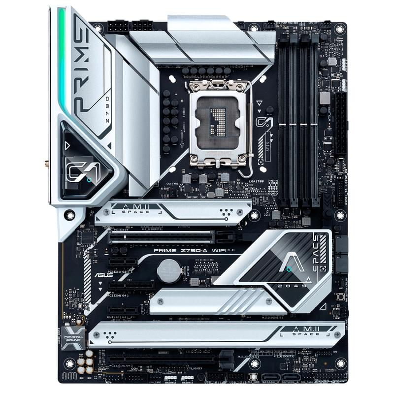 Материнская плата ASUS PRIME Z790-A WIFI LGA1700 2DDR5 PCI-E 2x16 2x1 1x4 (HDMI+DP) ATX - фото #0, Technodom.kz