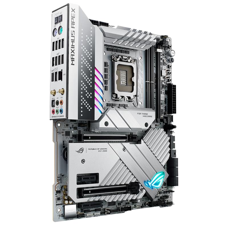 Материнская плата ASUS ROG MAXIMUS Z790 APEX LGA1700 2DDR5 PCI-E 2x16 1x4 1x1 (HDMI+DP) ATX - фото #1, Technodom.kz