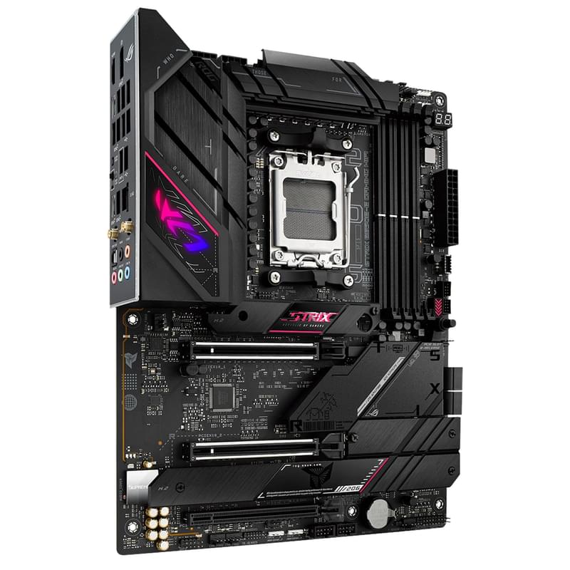 ASUS ROG STRIX B650E-E GAMING WIFI AM5, 4xDDR5, 2xPCI-E x16, 4xM.2, 2xSATA (HDMI+DP) ATX аналық - фото #1, Technodom.kz