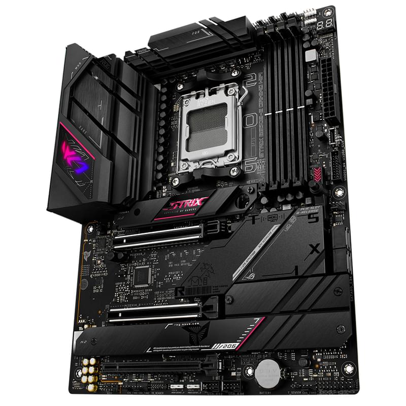 ASUS ROG STRIX B650E-E GAMING WIFI AM5, 4xDDR5, 2xPCI-E x16, 4xM.2, 2xSATA (HDMI+DP) ATX аналық - фото #2, Technodom.kz