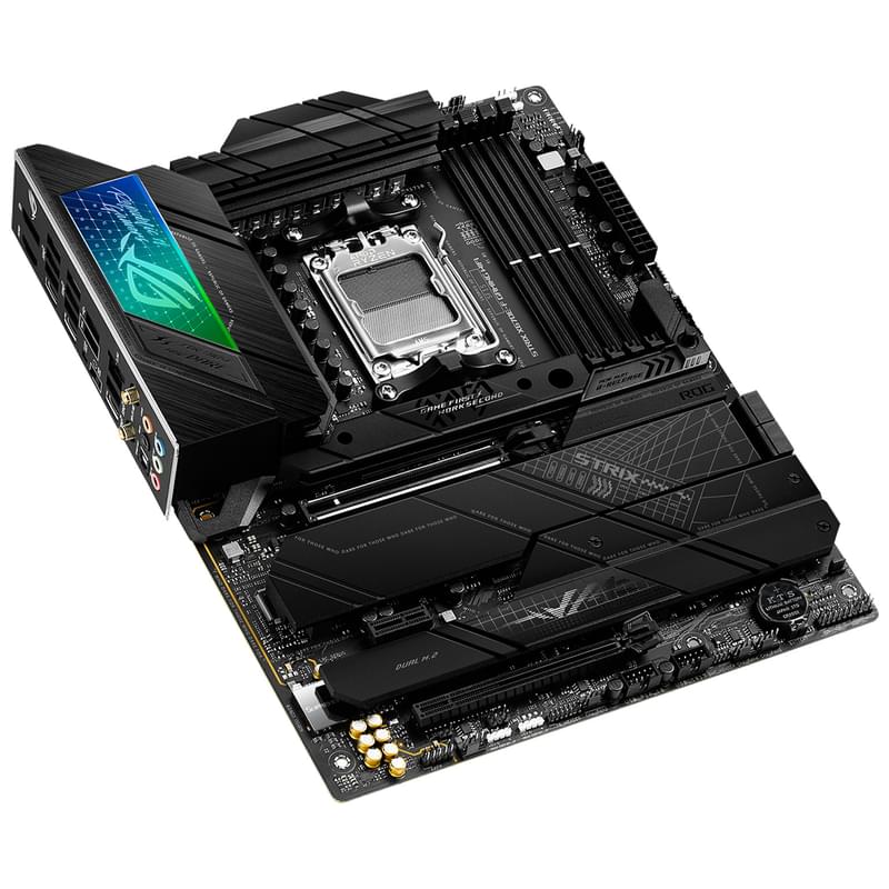 Материнская плата Asus ROG STRIX X670E-F GAMING WIFI AM5 4DDR5 PCI-E 2x16 1x1 (HDMI+DP) ATX - фото #6, Technodom.kz