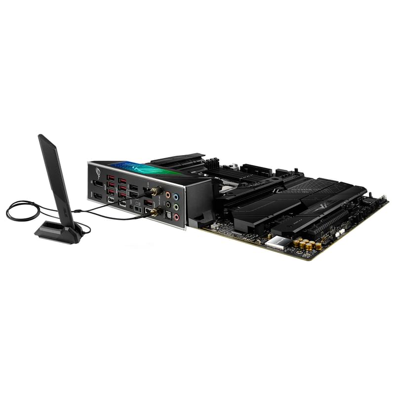 Материнская плата Asus ROG STRIX X670E-F GAMING WIFI AM5 4DDR5 PCI-E 2x16 1x1 (HDMI+DP) ATX - фото #7, Technodom.kz