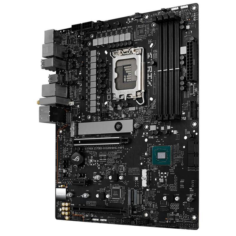 Материнская плата ASUS ROG STRIX Z790-H GAMING WIFI LGA1700 4DDR5 PCI-E 2x16 (HDMI+DP) ATX - фото #9, Technodom.kz Материнская плата ASUS ROG STRIX Z790-H GAMING WIFI LGA1700 4DDR5 PCI-E 2x16 (HDMI+DP) ATX - фото #9, Technodom.kz