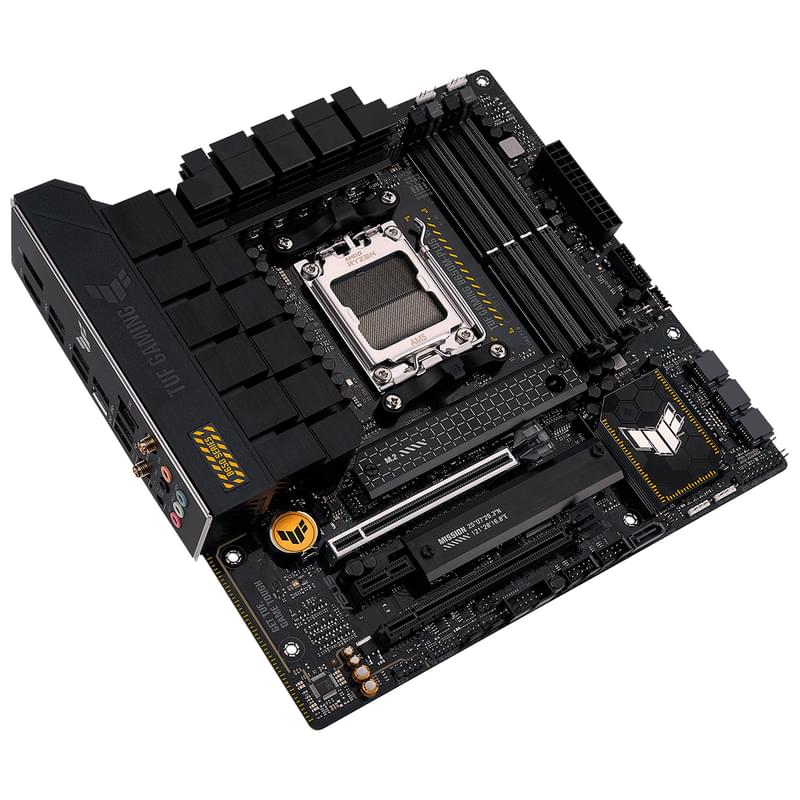 Материнская плата ASUS TUF GAMING B650M-PLUS WIFI AM5, 4xDDR5, 2xPCI-E x16 (HDMI+DP) mATX - фото #3, Technodom.kz