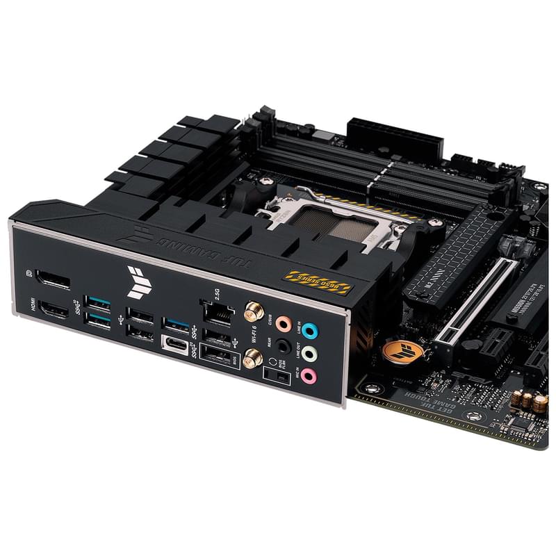Материнская плата ASUS TUF GAMING B650M-PLUS WIFI AM5, 4xDDR5, 2xPCI-E x16 (HDMI+DP) mATX - фото #5, Technodom.kz