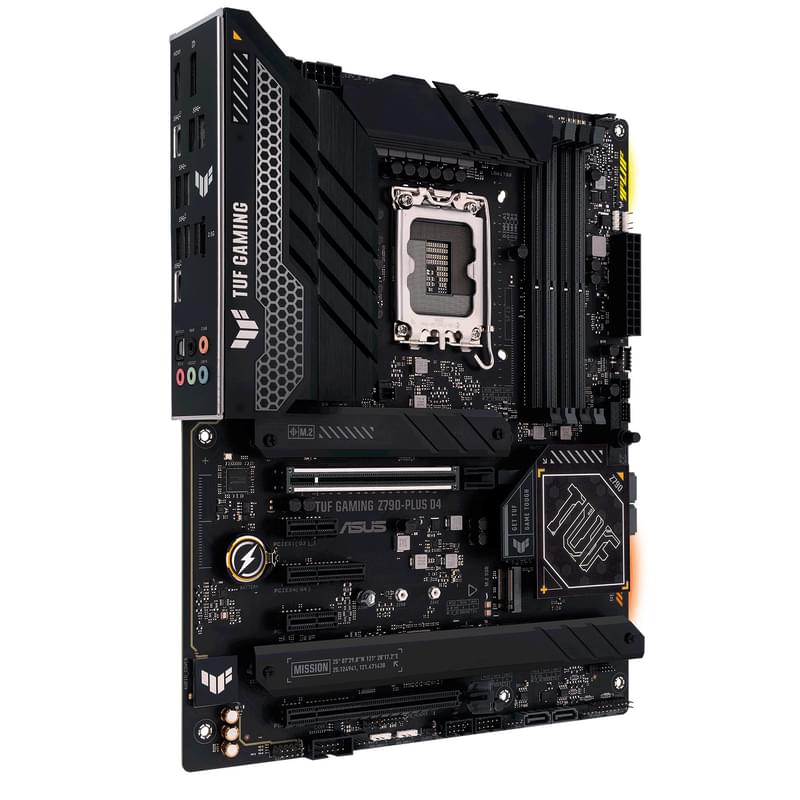 Материнская плата ASUS TUF GAMING Z790-PLUS WIFI D4 LGA1700, 4DDR4, 2PCIx16, 2PCIx1 (DP+HDMI, GNIC) - фото #0, Technodom.kz