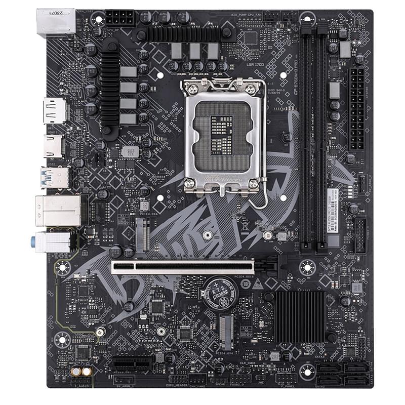 Материнская плата Colorful BATTLE-AX B760M-D V20 LGA1700 2DDR4 PCI-E 1x16, 1x1 (HDMI+DP) mATX - фото #0, Technodom.kz