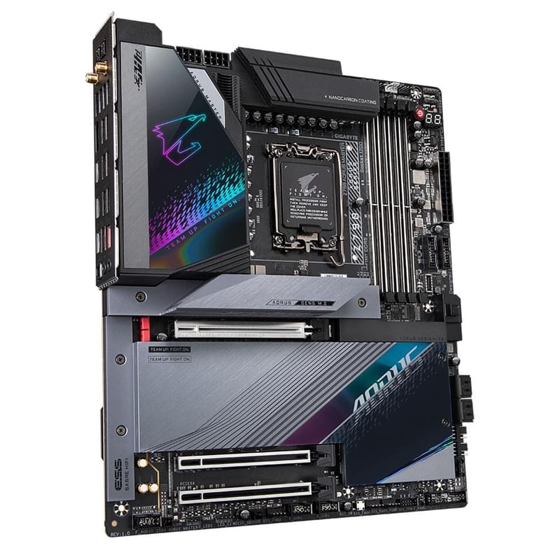 Материнская плата Gigabyte Aorus Master Z790 LGA1700 4DDR5 PCI-E 3x16 5xM.2 (HDMI+DP) EATX - фото #1, Technodom.kz
