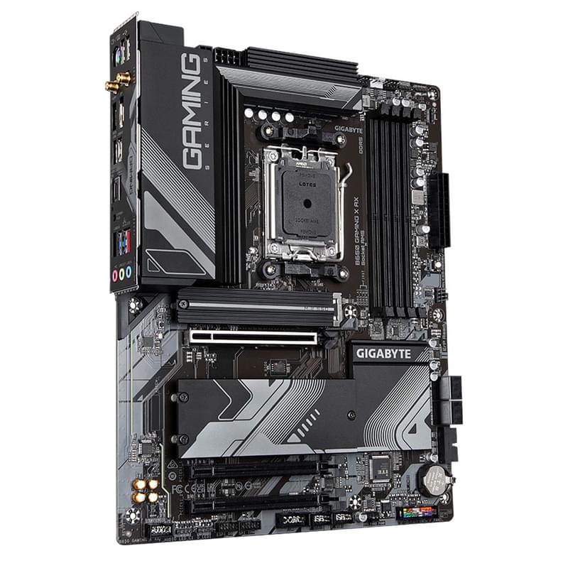 Материнская плата Gigabyte B650 GAMING X AX AM5 4xDDR5 PCI-E 1x16 (DVI+HDMI) ATX - фото #1, Technodom.kz