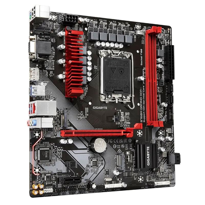 Материнская плата Gigabyte B760M GAMING LGA1700 2DDR4 PCI-E 1x16 1x1 (HDMI+DP) mATX - фото #1, Technodom.kz