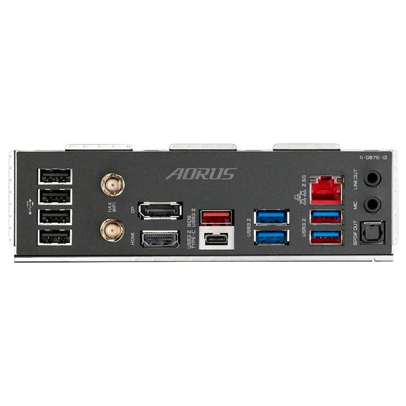 Материнская плата Gigabyte Z690M AORUS ELITE AX DDR4 LGA1700 4DDR4 PCI-E 2x16 (HDMI+DP) mATX - фото #2, Technodom.kz