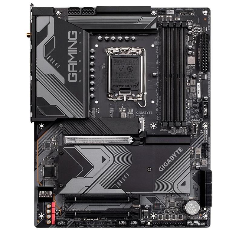 Материнская плата Gigabyte Z790 GAMING X AX LGA1700 4DDR5 PCI-E 3x16 (HDMI+DP) ATX - фото #0, Technodom.kz