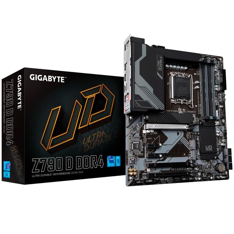 Материнская плата Gigabyte Z790 D D4 LGA1700 4DDR4 PCI-E 2x16 2x1 (HDMI) ATX - фото #4, Technodom.kz
