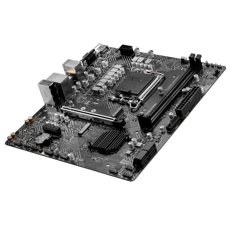 Материнская плата MSI PRO H610M-G LGA1700 2DDR4 PCI-E 1x16 1x1 (HDMI+DP) mATX - фото #3, Technodom.kz