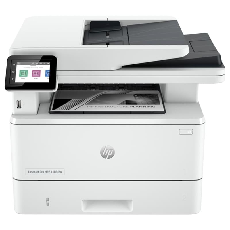 МФУ лазерное HP LaserJet Pro M4103fdn A4-A-D-F-N-W (2Z636A)/ Картридж HP LaserJet 151X 10 000 стр - фото #0, Technodom.kz