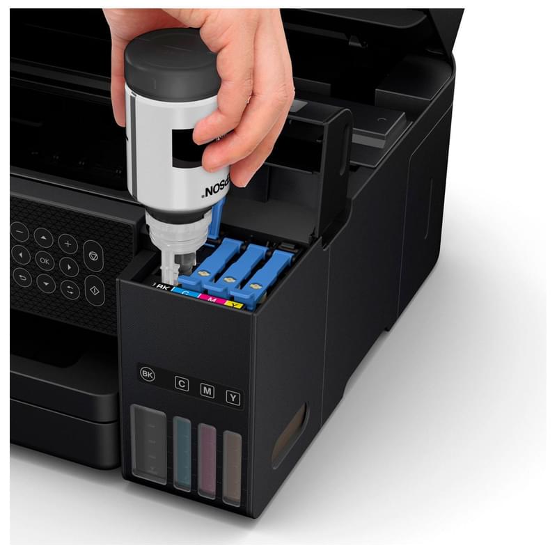 МФУ струйное Epson L-6270 СНПЧ А4-A-D-N-W (C11CJ61405) - фото #1, Technodom.kz