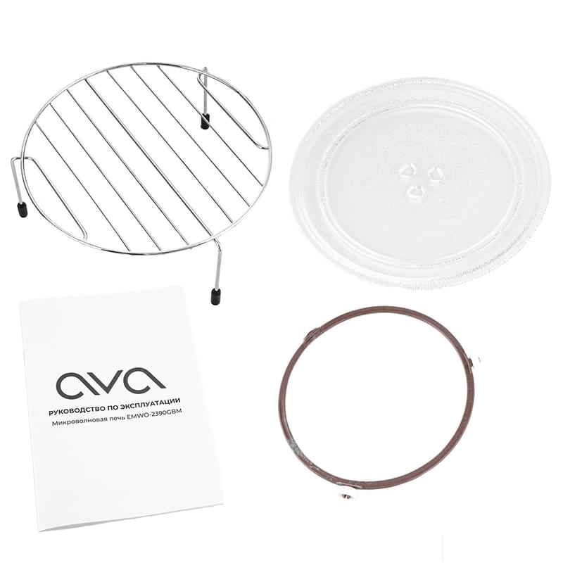 Микроволновая печь AVA EMWO-2390GBM - фото #6, Technodom.kz