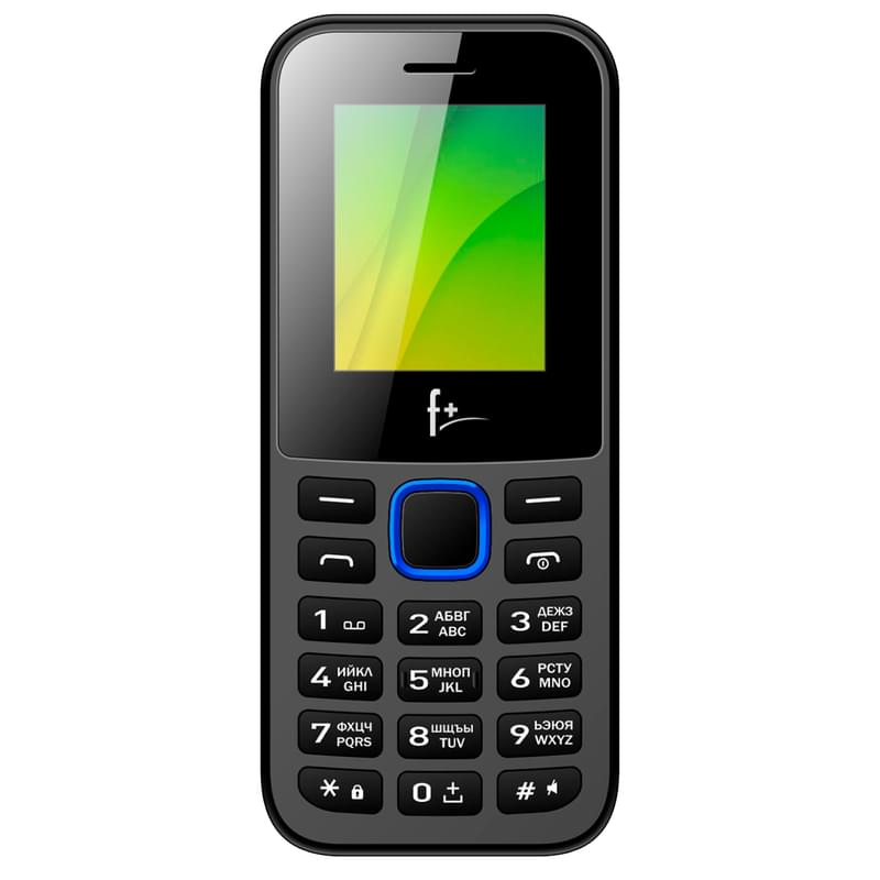 Ұялы телефон GSM F+ F198 BLX-D-1.8-0.8-0 Black - фото #0, Technodom.kz