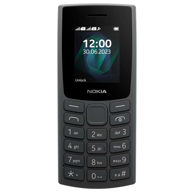 Ұялы телефон GSM NOKIA 105 DS Charcoal 2023 BLX-1.8-0-2 - фото #0, Technodom.kz
