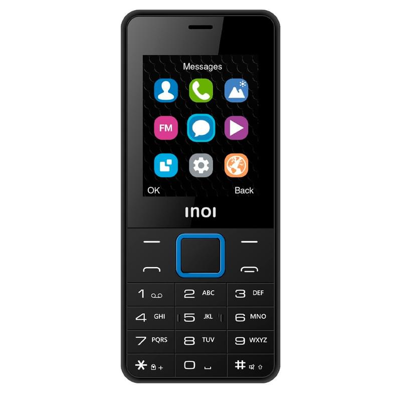 Ұялы телефон GSM Inoi 241 BLX-D 2.4-1-2 Black - фото #1, Technodom.kz