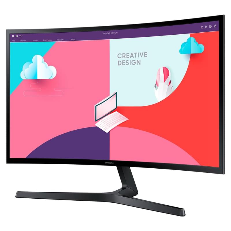 Монитор 24" Samsung LS24C366EAIXCI Curved 1920x1080 16:9 VA 75ГЦ (HDMI+D-Sub) Black - фото #4, Technodom.kz Монитор 24" Samsung LS24C366EAIXCI Curved 1920x1080 16:9 VA 75ГЦ (HDMI+D-Sub) Black - фото #4, Technodom.kz