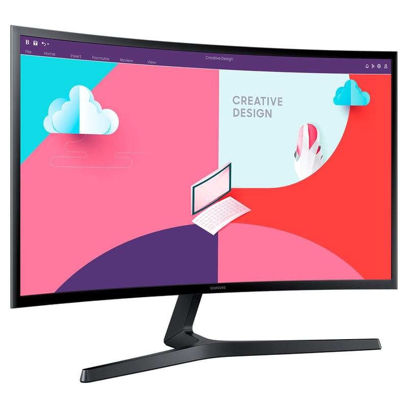 Монитор 24" Samsung LS24C366EAIXCI Curved 1920x1080 16:9 VA 75ГЦ (HDMI+D-Sub) Black - фото #5, Technodom.kz Монитор 24" Samsung LS24C366EAIXCI Curved 1920x1080 16:9 VA 75ГЦ (HDMI+D-Sub) Black - фото #5, Technodom.kz