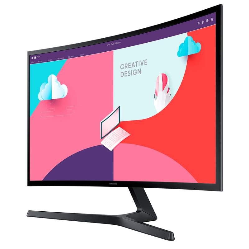 Монитор 24" Samsung LS24C366EAIXCI Curved 1920x1080 16:9 VA 75ГЦ (HDMI+D-Sub) Black - фото #7, Technodom.kz Монитор 24" Samsung LS24C366EAIXCI Curved 1920x1080 16:9 VA 75ГЦ (HDMI+D-Sub) Black - фото #7, Technodom.kz