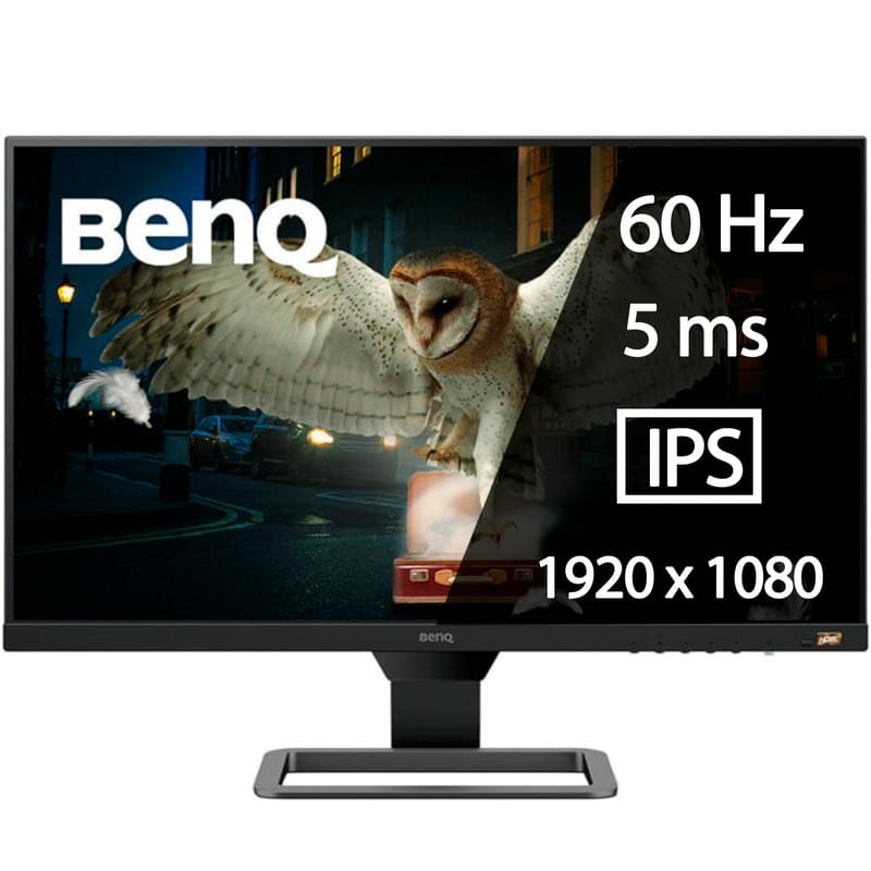 Монитор 27" BenQ 9H.LJ4LA.TSE 1920x1080 16:9 IPS 60ГЦ (3HDMI) Black ...