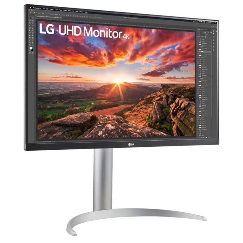 Монитор 27" LG 27UP850N-W 3840×2160 16:9 IPS 60ГЦ (2HDMI+DP+Type-C) White - фото #3, Technodom.kz