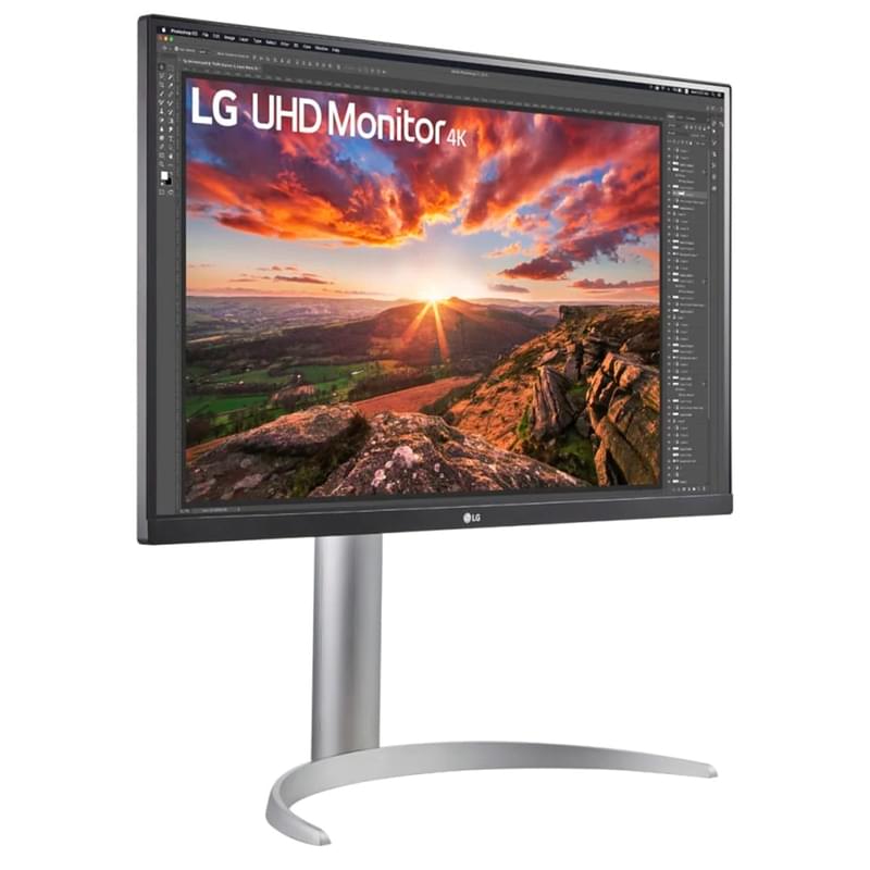 Монитор 27" LG 27UP850N-W 3840×2160 16:9 IPS 60ГЦ (2HDMI+DP+Type-C) White - фото #4, Technodom.kz