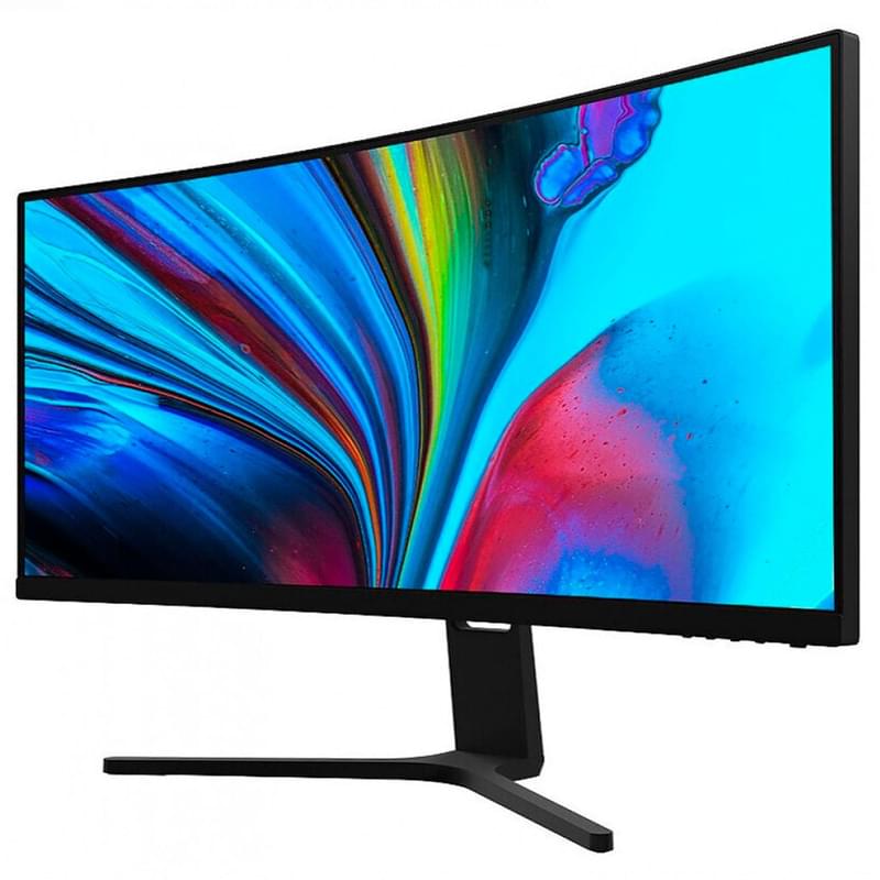 Монитор 30" Xiaomi RMMNT30HFCW 2560x1080 21:9 VA 200ГЦ (2HDMI+DP) Curved Black - фото #1, Technodom.kz
