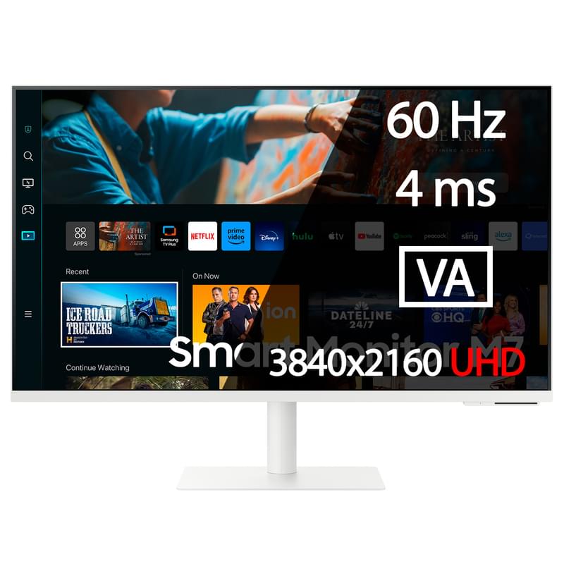 Монитор 32" Samsung Smart LS32CM701UIXCI 3840x2160 16:9 VA 60ГЦ (HDMI+Type-C) White - фото #0, Technodom.kz