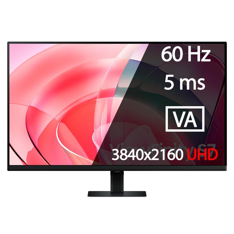Монитор 32" Samsung ViewFinity LS32D700EAIXCI 3840x2160 16:9 VA 60ГЦ (HDMI+DP) Black - фото #0, Technodom.kz