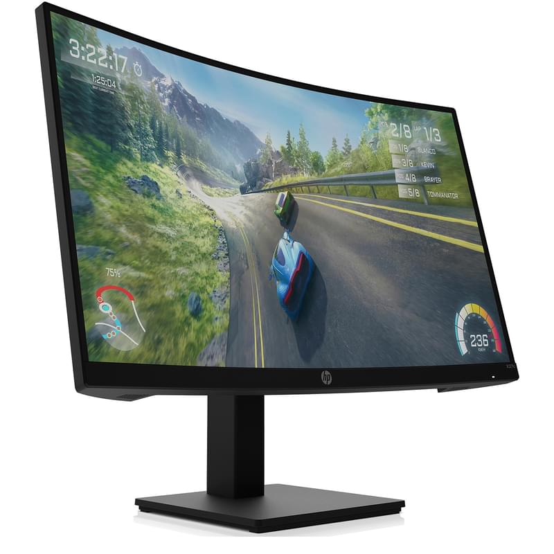 Монитор игровой 27" HP X27c 32G13AA 1920x1080 16:9 VA 165ГЦ (HDMI+DP) Curved Black - фото #2, Technodom.kz