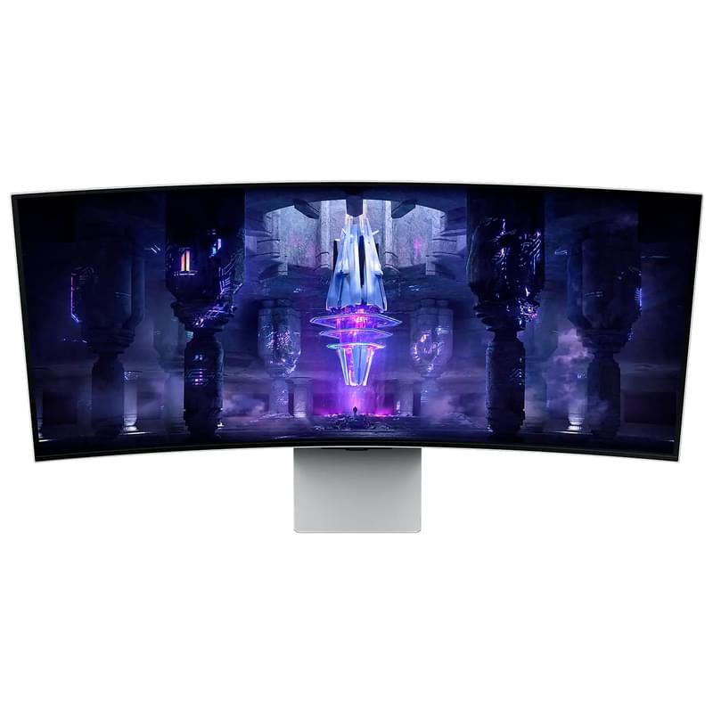 Монитор Игровой 34" Samsung OLED G8 LS34BG850SIXCI 3440x1440 21:9 175ГЦ (2Type-C+m-DP+m-HDMI) Silver - фото #7, Technodom.kz