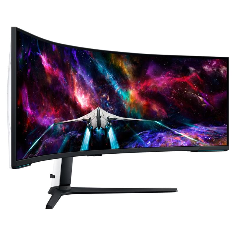 Монитор Игровой 57" Samsung Odyssey G9 Neo LS57CG952NIXCI 7680x2160 32:9 VA 240ГЦ (3HDMI+DP) White - фото #2, Technodom.kz Монитор Игровой 57" Samsung Odyssey G9 Neo LS57CG952NIXCI 7680x2160 32:9 VA 240ГЦ (3HDMI+DP) White - фото #2, Technodom.kz