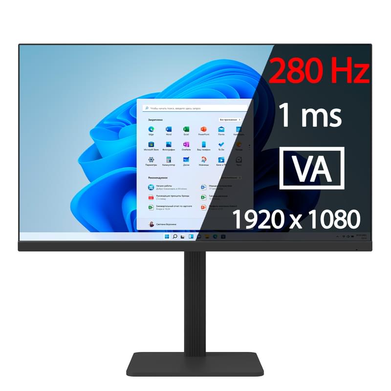 27'' Neo SG27FVW28HB Ойын мониторы 1920×1080 16:9 VA 280ГЦ (2HDMI+2DP) Black
 - фото #0, Technodom.kz